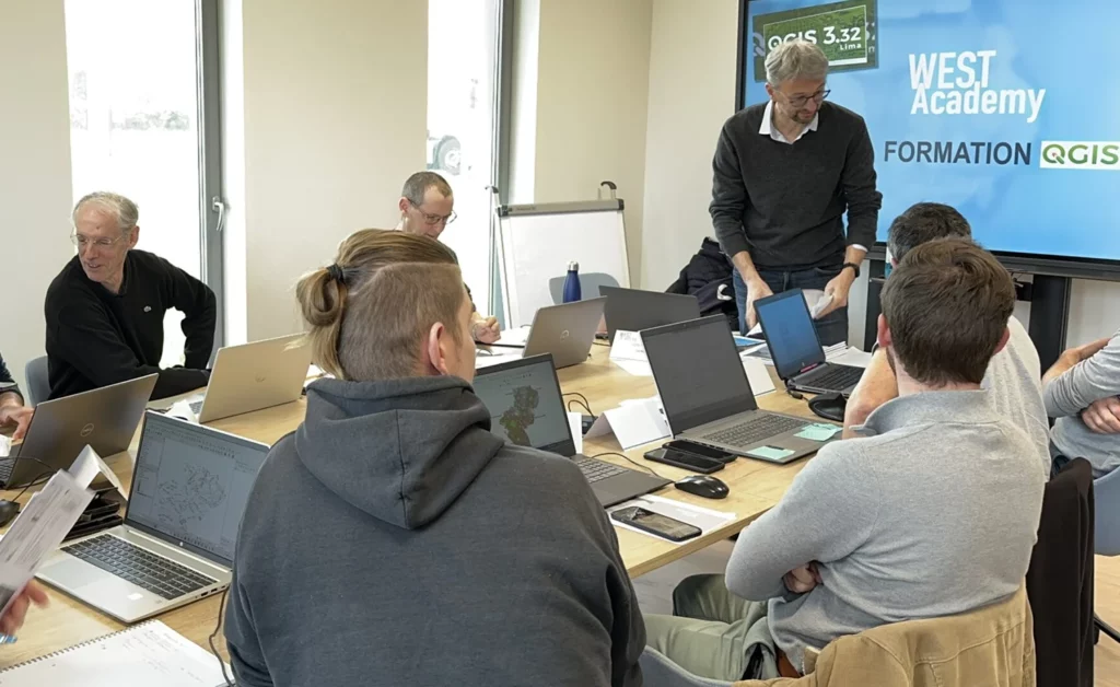 Formation QGIS chez WEST ACADEMY